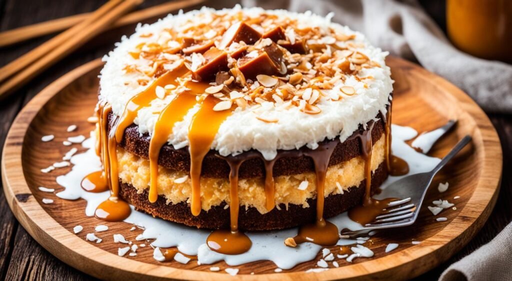 Bolo de Cocada Queimada