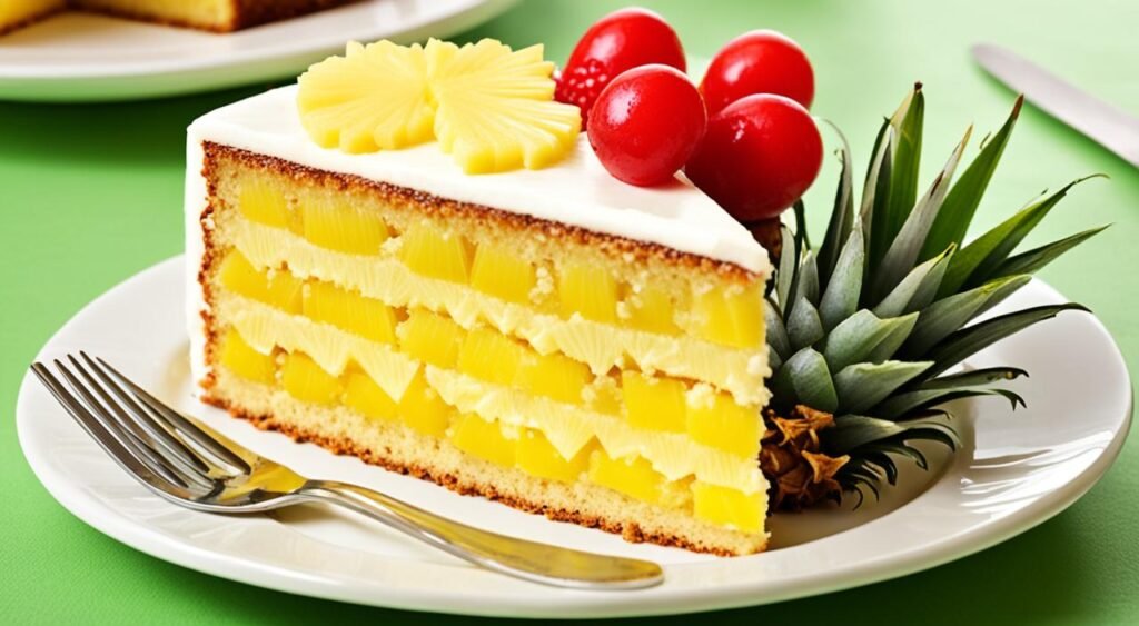 Bolo de Liquidificador de Abacaxi