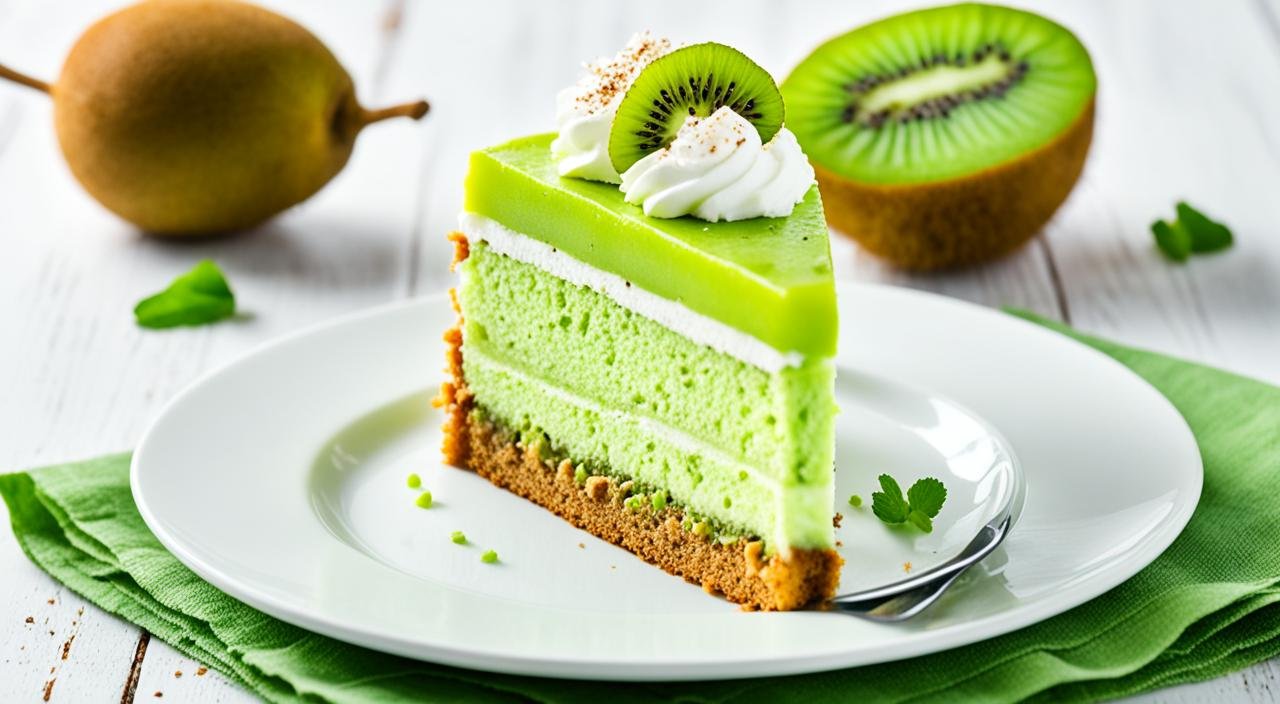 Bolo de Liquidificador de Kiwi