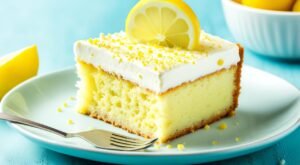 Bolo de Liquidificador de Limão: Refrescante e Leve