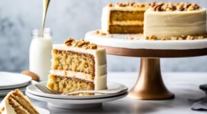 Bolo de Liquidificador de Nozes: Elegância em Cada Fatia
