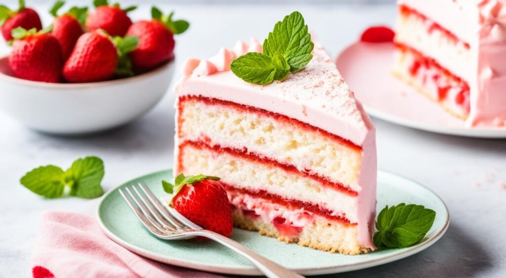 Bolo de Morango Sem Glúten e Lactose