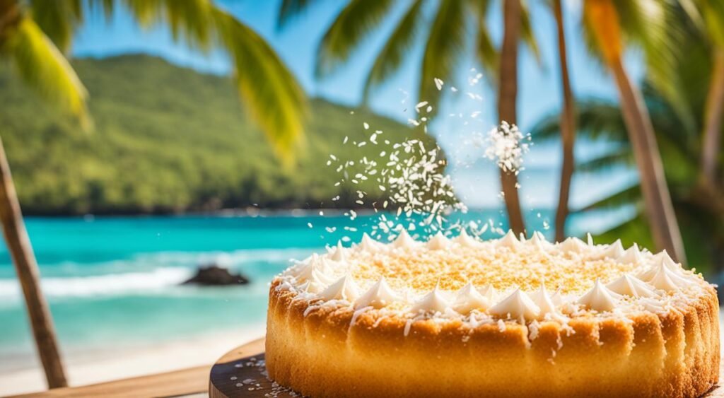 Bolo de coco de liquidificador