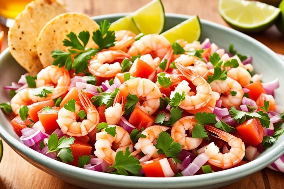 ceviche de camarão