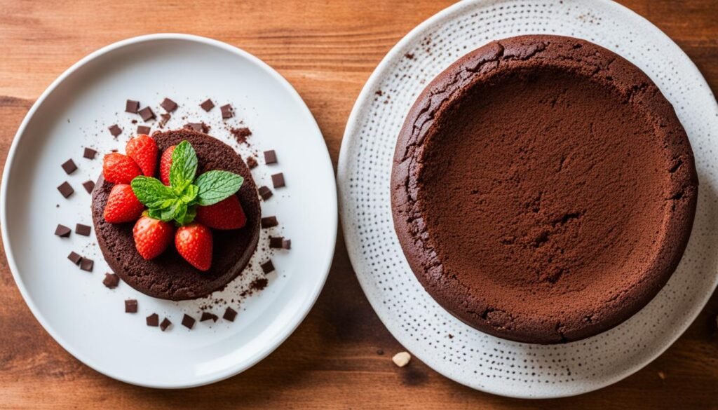 Substituições para bolo de liquidificador de chocolate