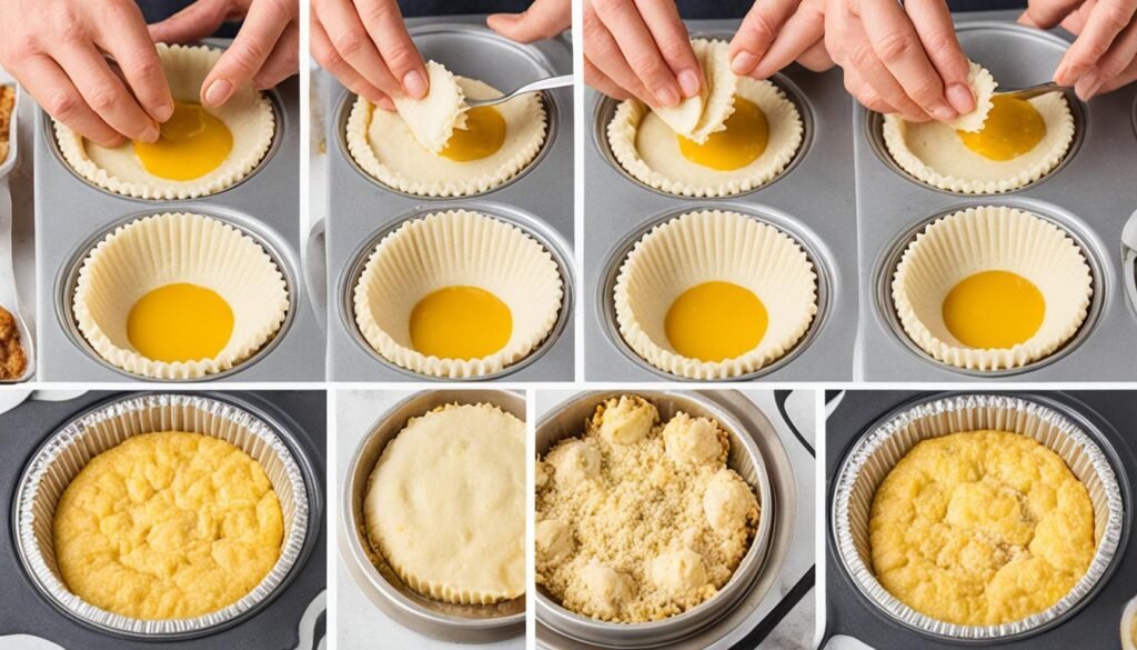 como montar tortinha de frango de liquidificador