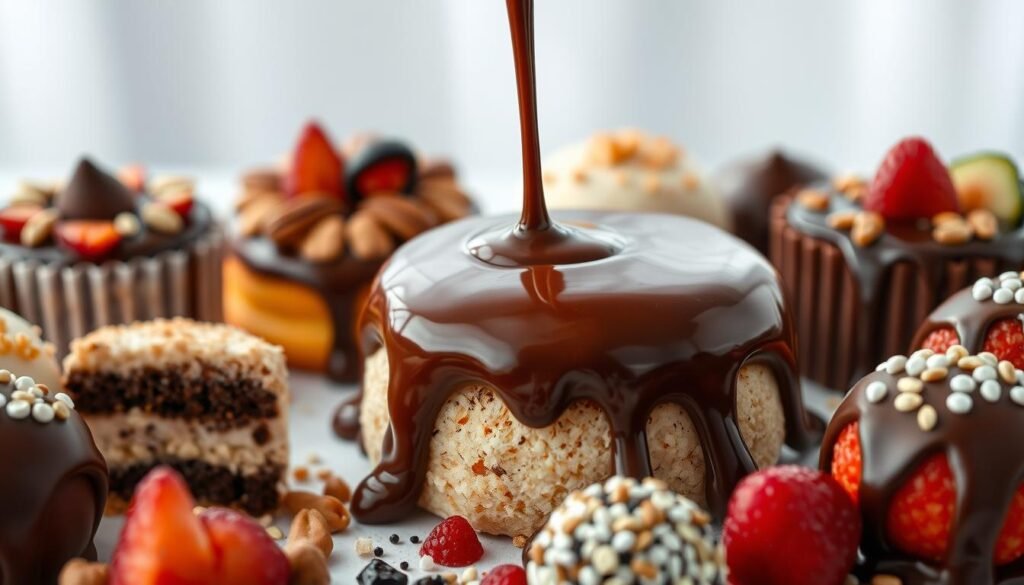 cobertura de chocolate durinha