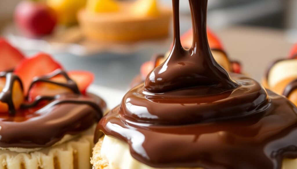 cobertura de chocolate durinha