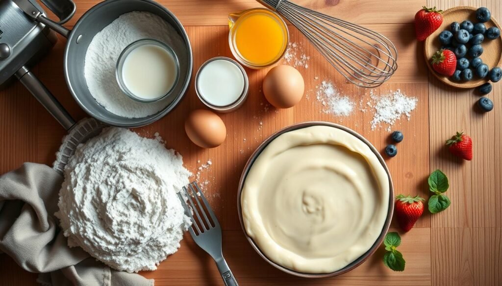 Receita de massa de panquecas perfeita